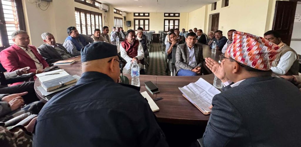 रौतहटमा सद्‌भाव र्‍याली निकाल्ने सर्वदलीय बैठकको निर्णय