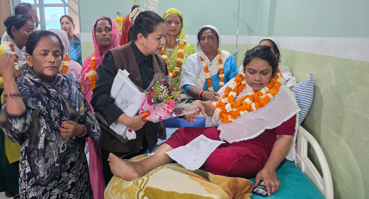 सरकार र अधिकारकर्मी रूबी खानबिच ५ बुँदे सहमतिपछि २३ औँ दिनमा तोडियो अनशन